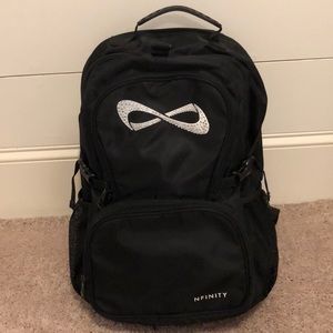 Black Nfinity cheer bag